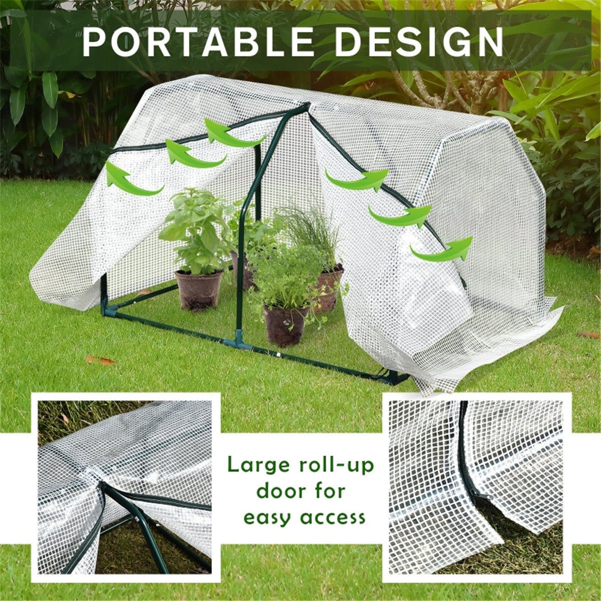 Mini Walk-in Greenhouse